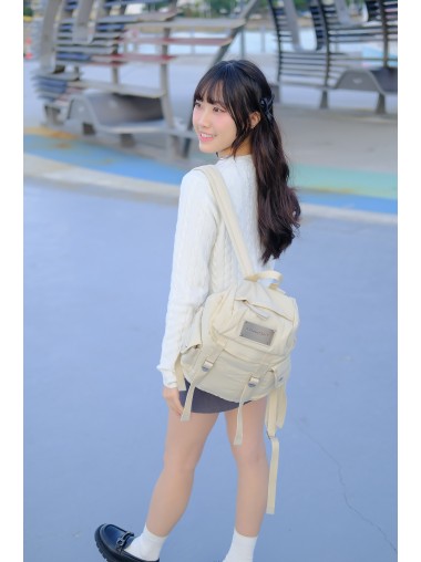 CHIOS CLUB - Backpack Mini  MS06/米白色